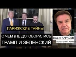 Украинский политолог: За кулисами парижской встречи Трампа и Зеленского